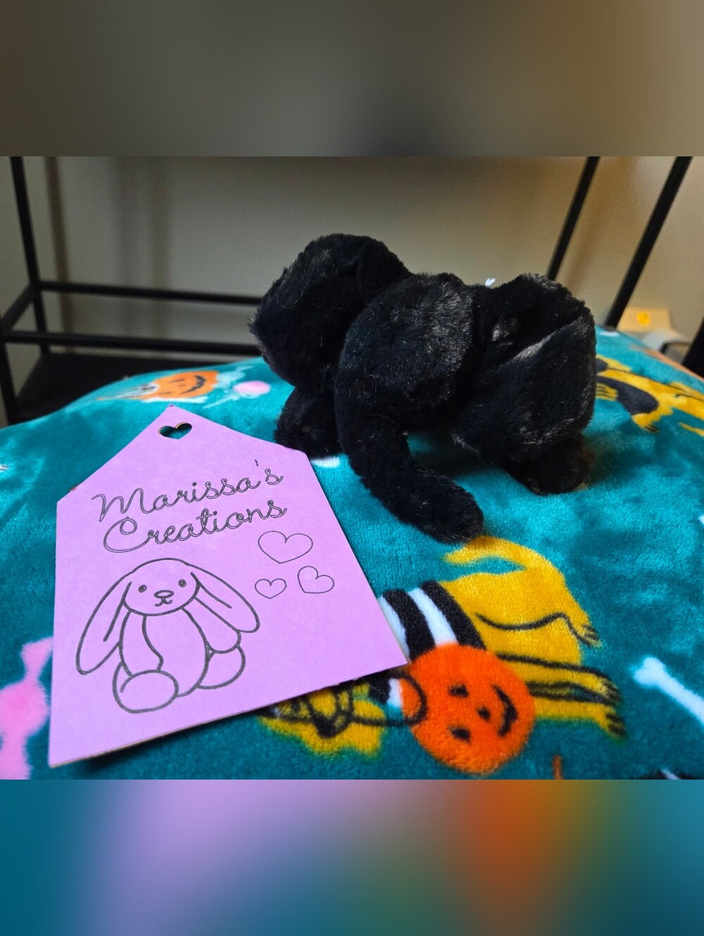 NWT Customized Jellycat Tiny Smudge Elephant "Splat"